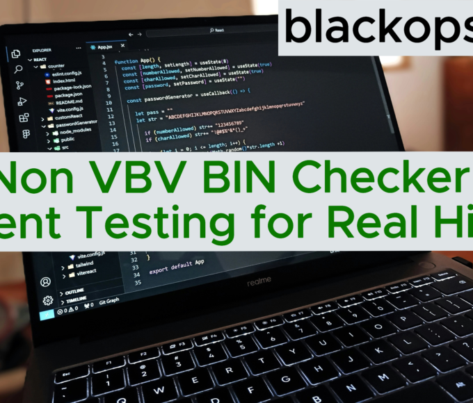 Non VBV BIN Checker