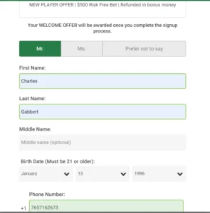 Unibet carding method