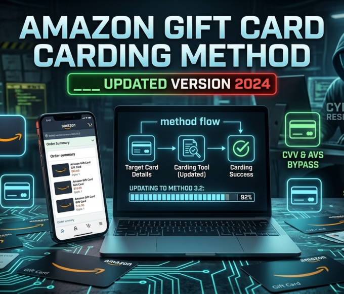 this is the Amazon Gift Card Carding Method _ Updated Version